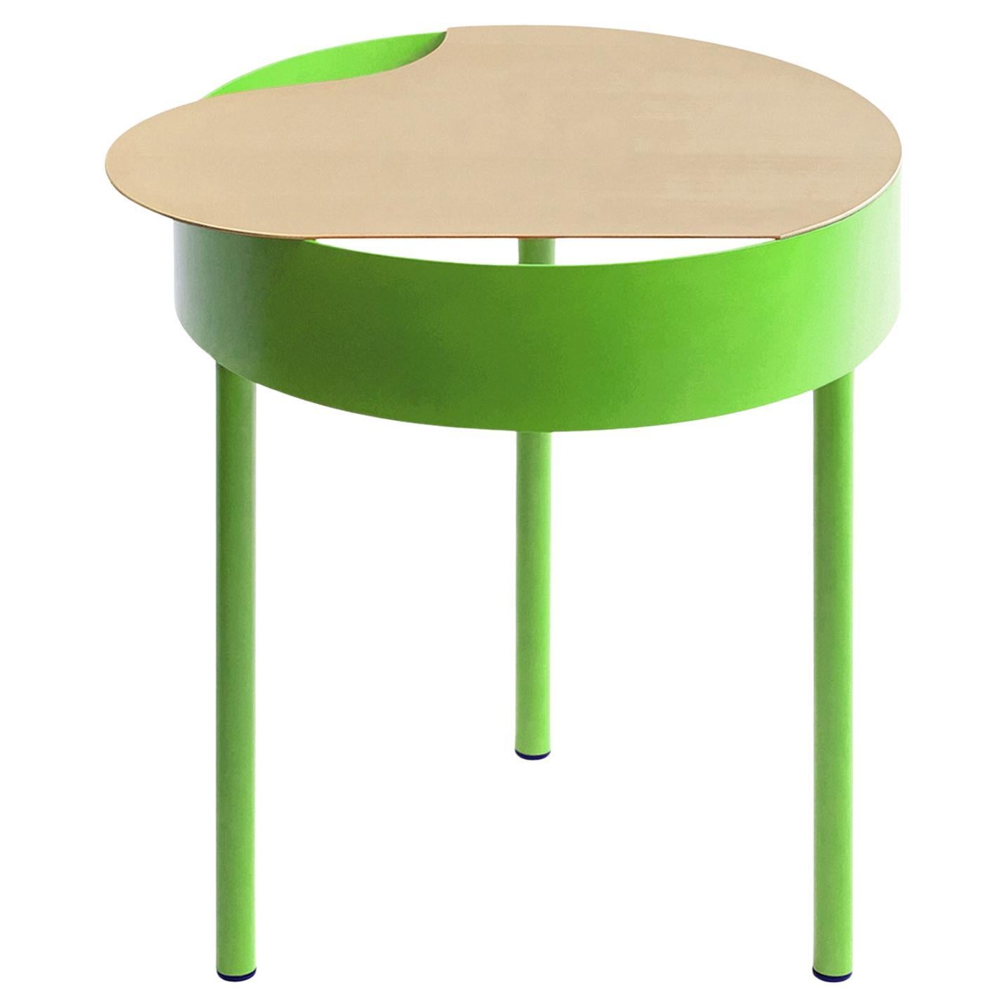 Green side table Foam S by WOO - Statement Piece for Interior Designers For Sale
