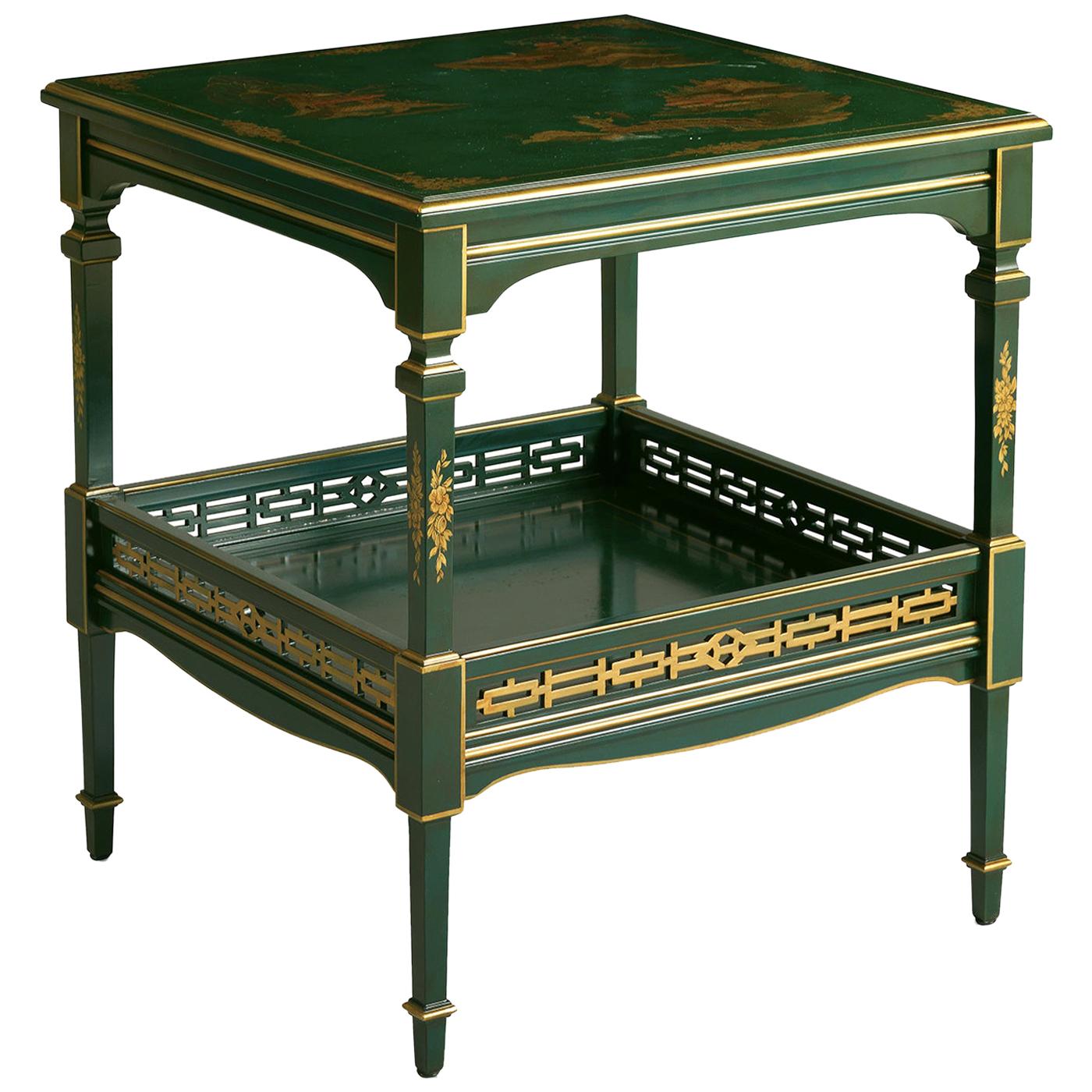 Green Side Table For Sale