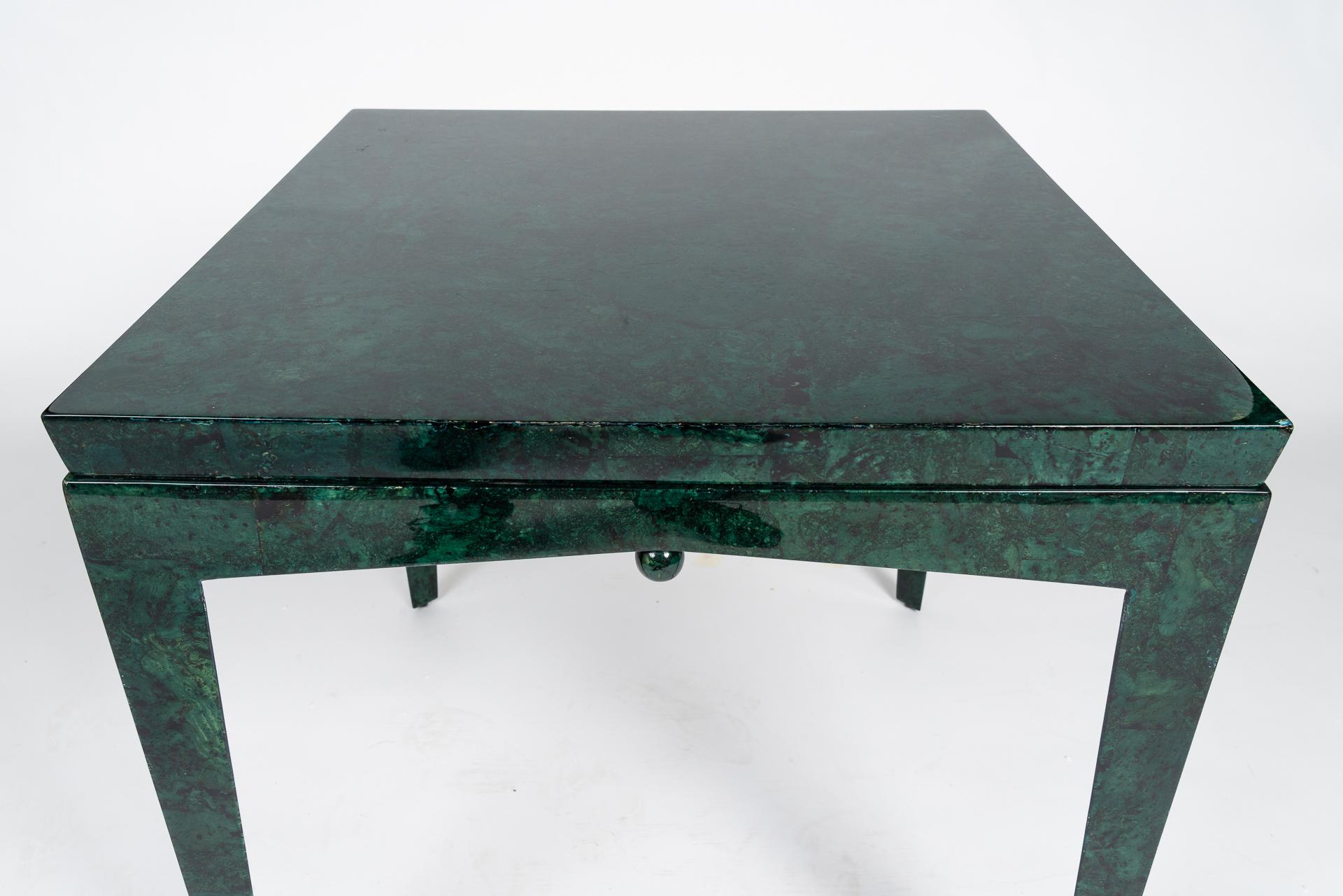 Green Side Table Pilati Design In Good Condition For Sale In Munich, Bavaria