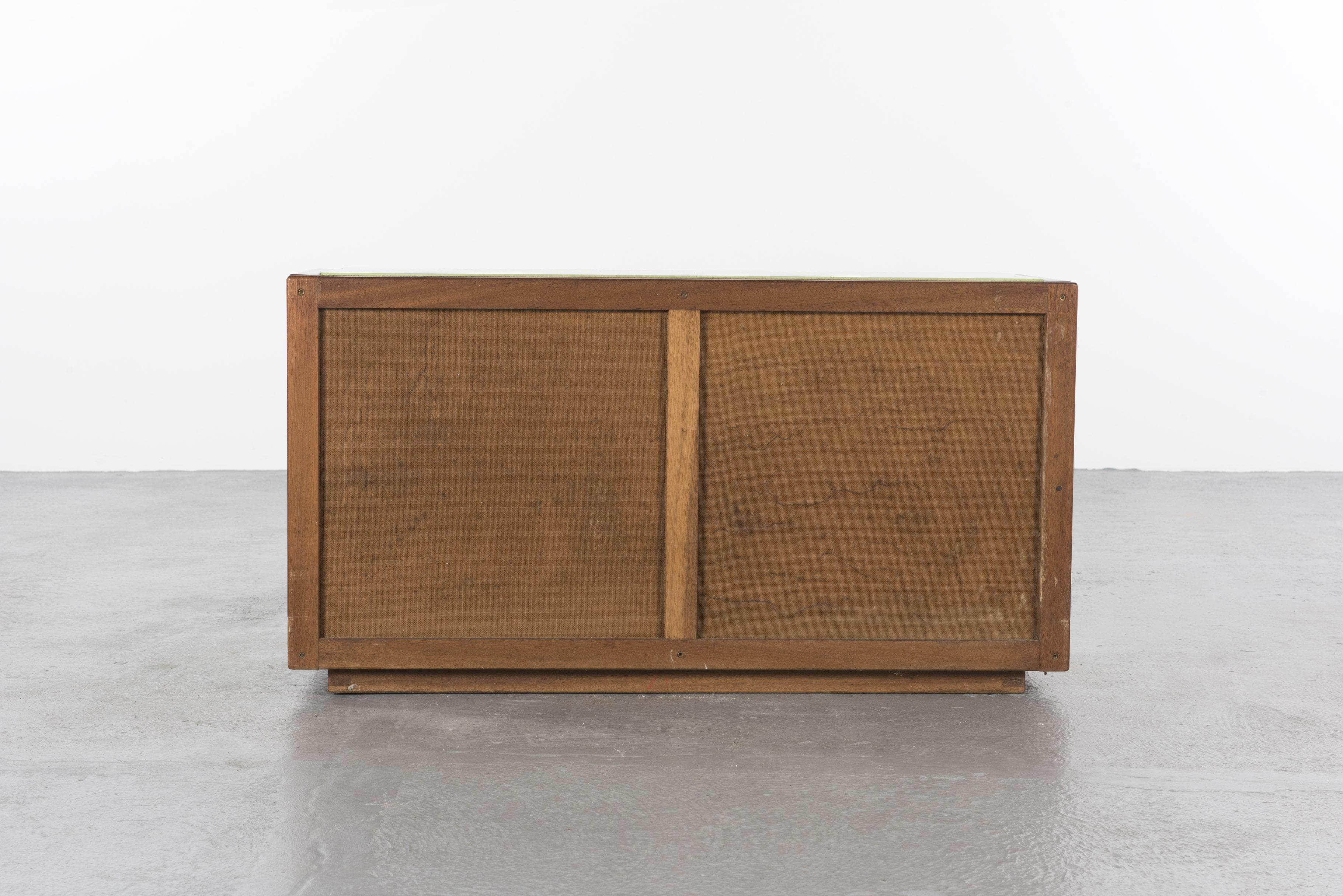 Green Sideboard by André Sornay, circa 1955 3