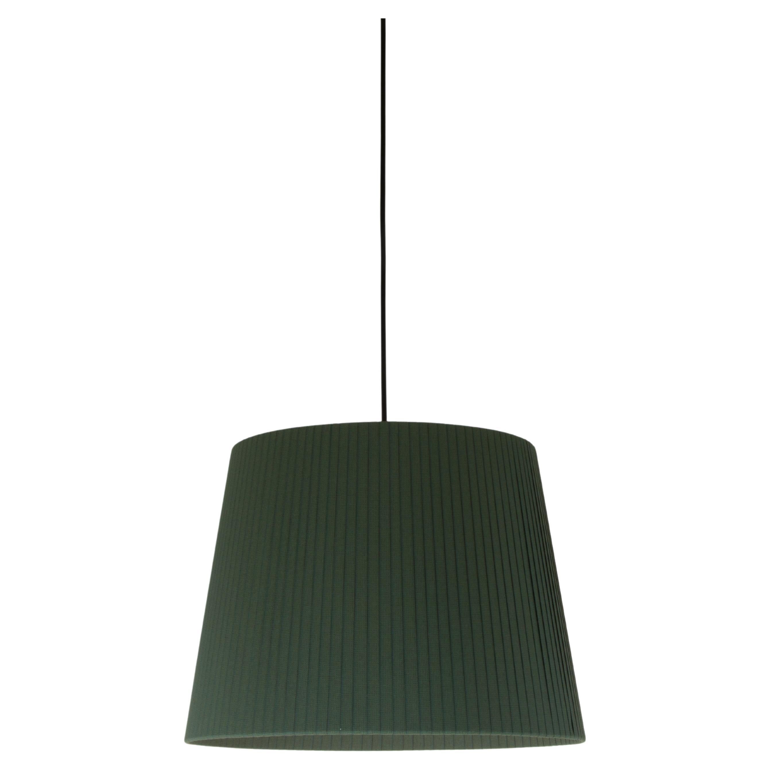 Green Sísísí Cónicas Gt3 Pendant Lamp by Santa & Cole For Sale
