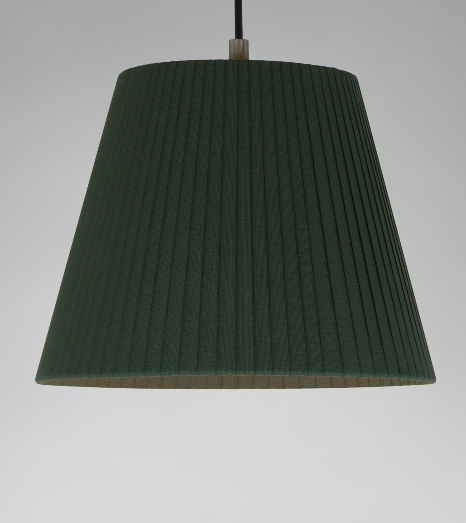Modern Green Sísísí Cónicas MT1 Pendant Lamp by Santa & Cole For Sale