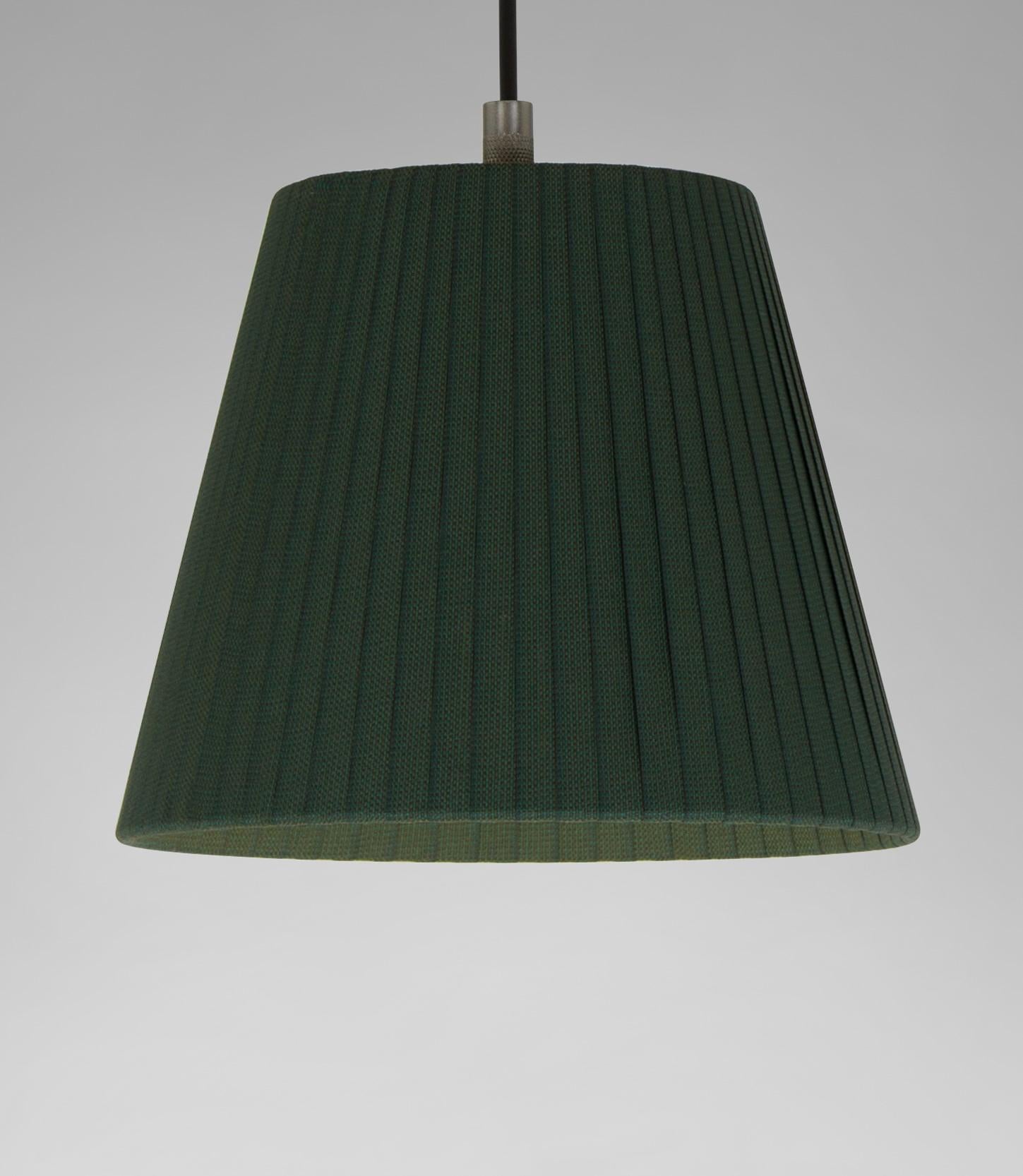 Modern Green Sísísí Cónicas PT1 Pendant Lamp by Santa & Cole For Sale