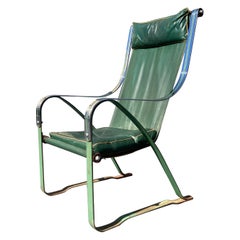Grüner Sling Loungesessel von Mckay Craft