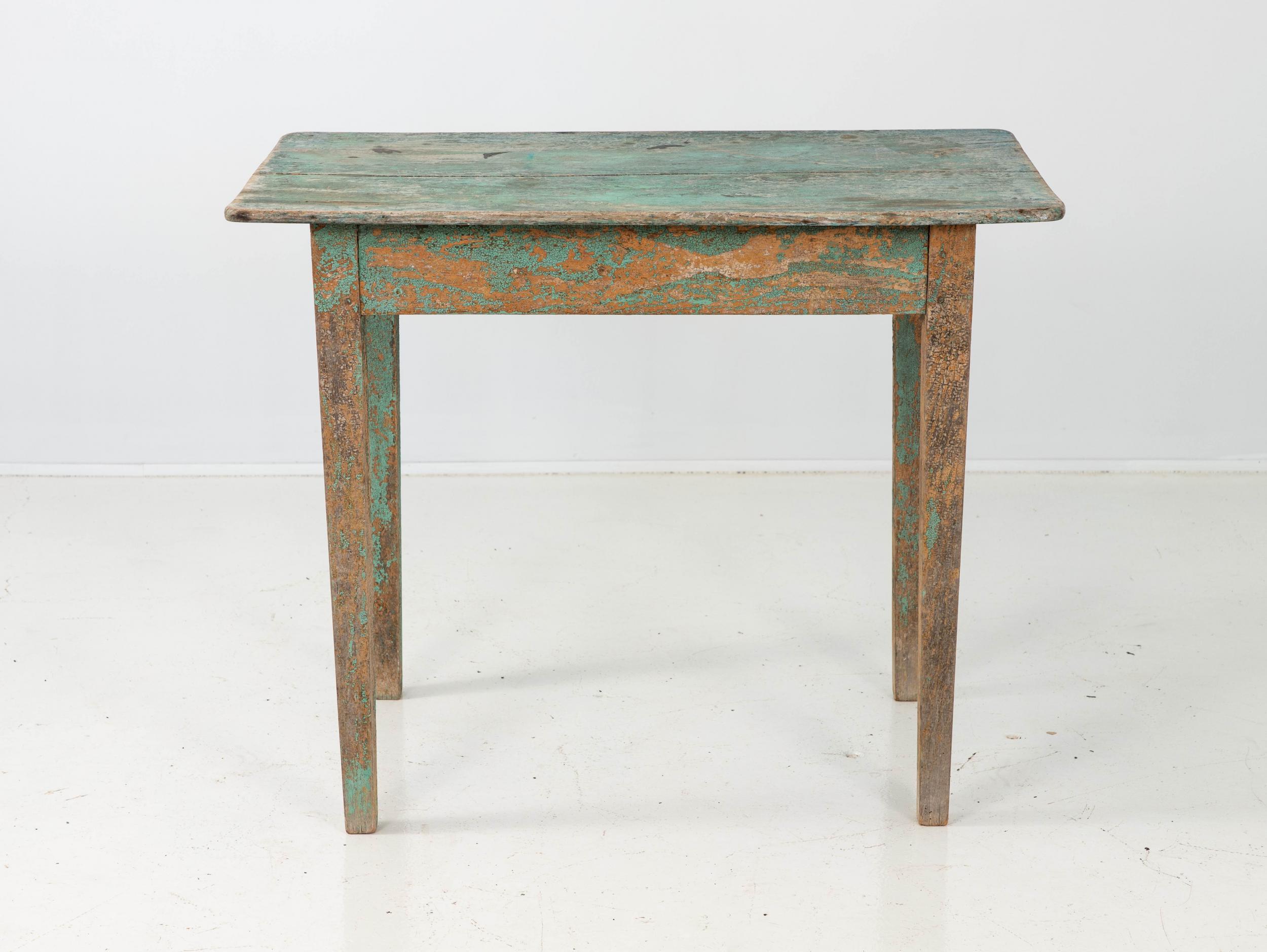 Green Small Side Table 3