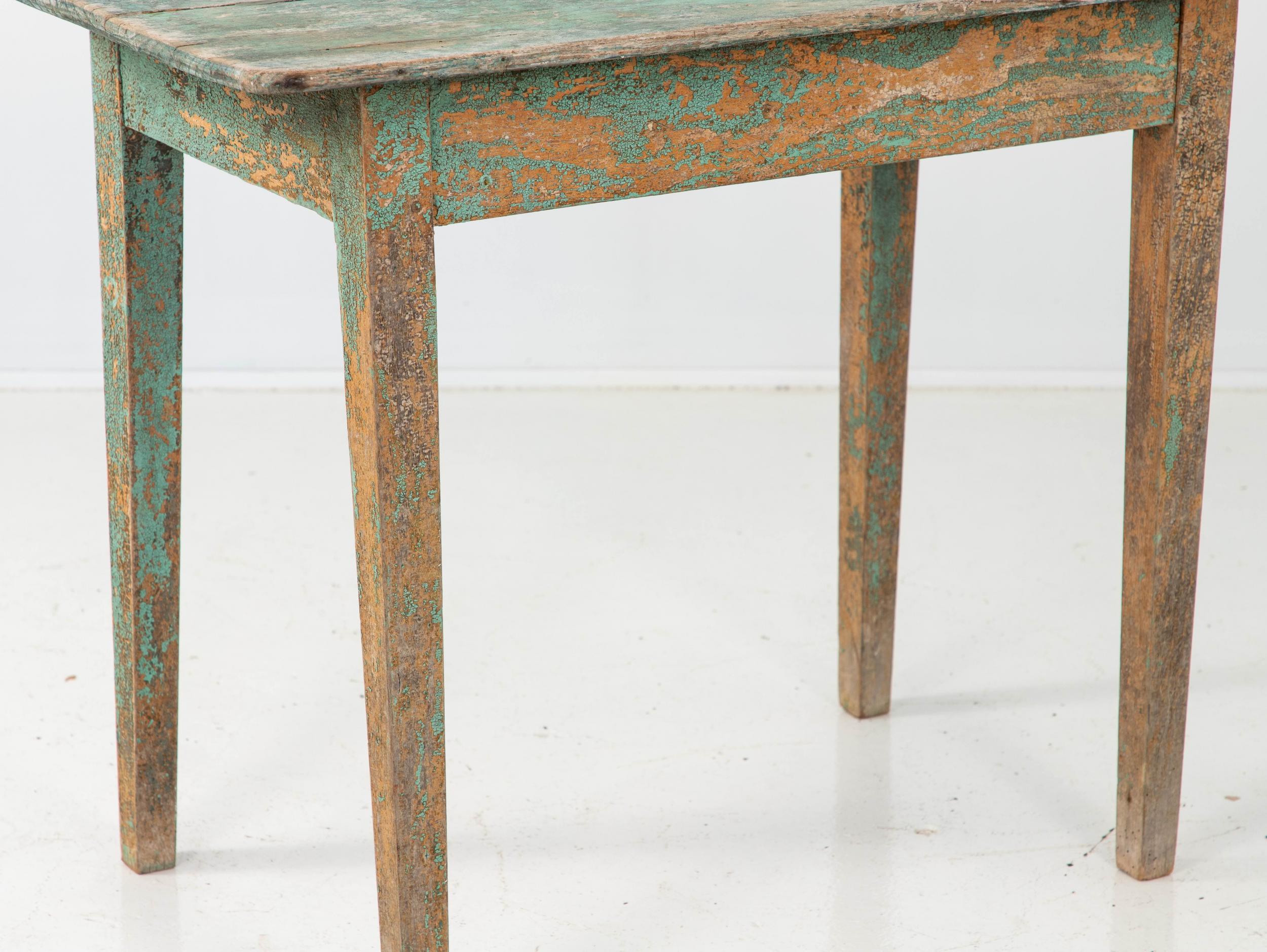 Belgian Green Small Side Table