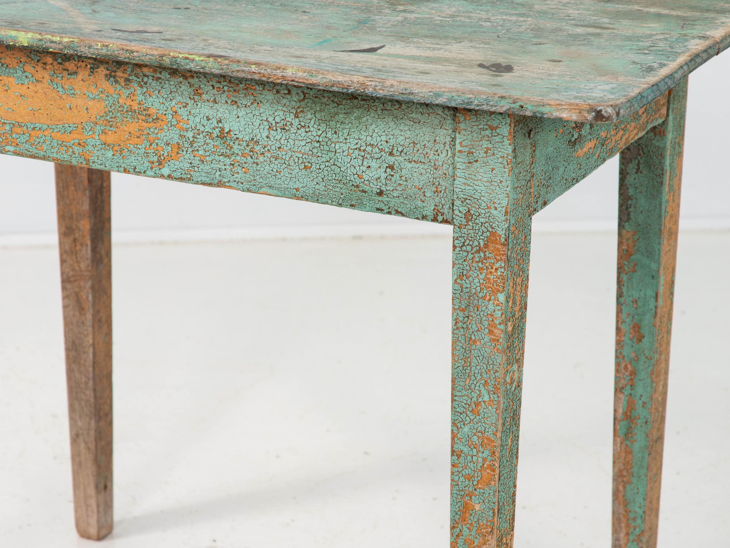 Green Small Side Table 1