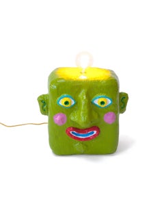 Green Smile Lamp by Brett Douglas Hunter, USA, 2018