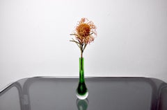 Green Soliflor Sommerso Vase by Seguso, Murano, Italy, circa 1970