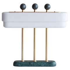 Green Spate Table Lamp by Bert Frank