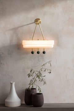 Green Spate Wall Light by Bert Frank