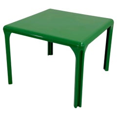 Green Stadio 100 Dining Table by Vico Magistretti for Artemide, 1970s