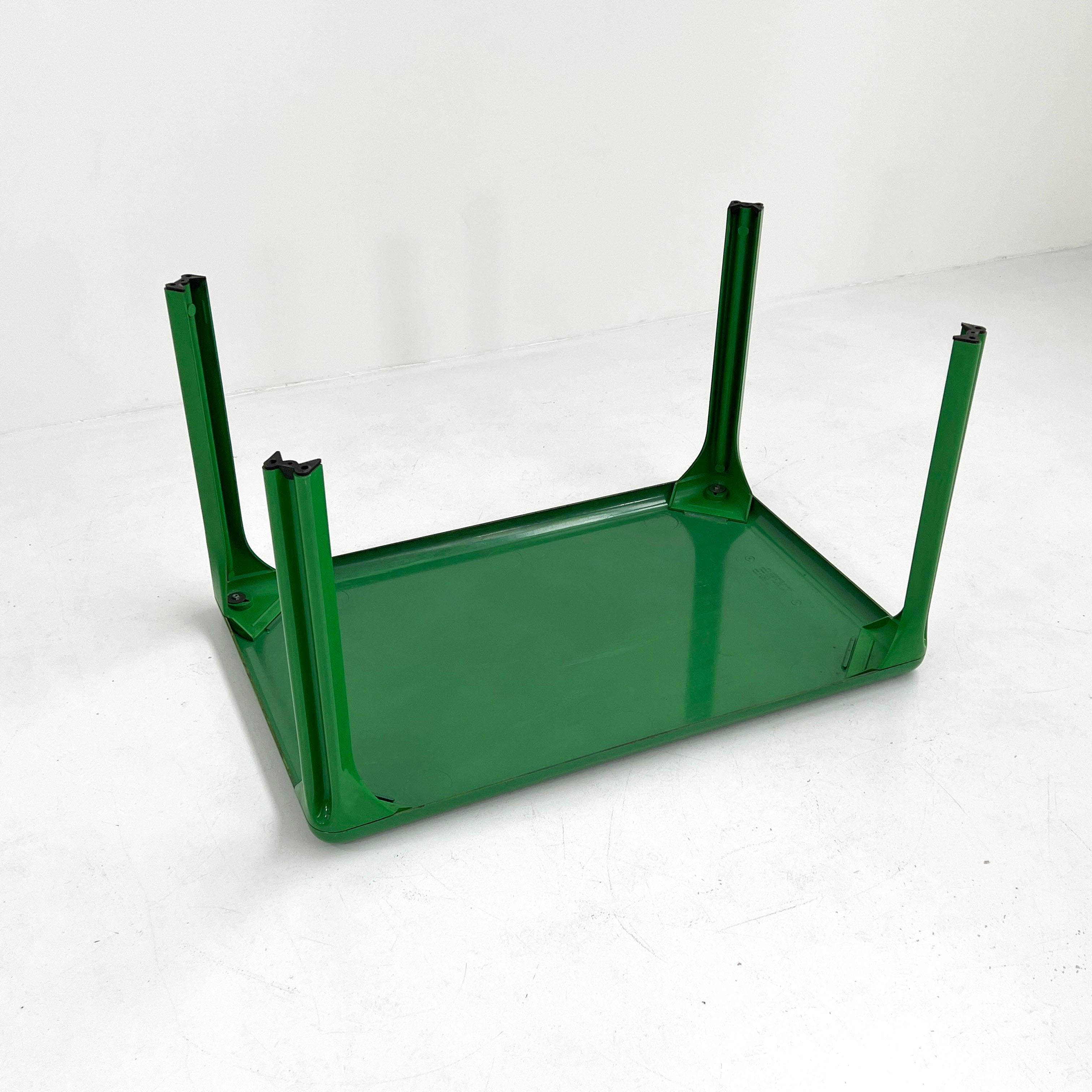 Green Stadio 120 Dining Table by Vico Magistretti for Artemide, 1970s 2
