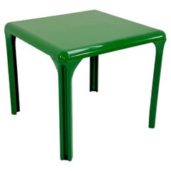 Green Stadio 80 Dining Table by Vico Magistretti for Artemide, 1970s