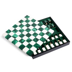 Green Stone Chess Game