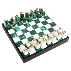 Green Stone Chess Game