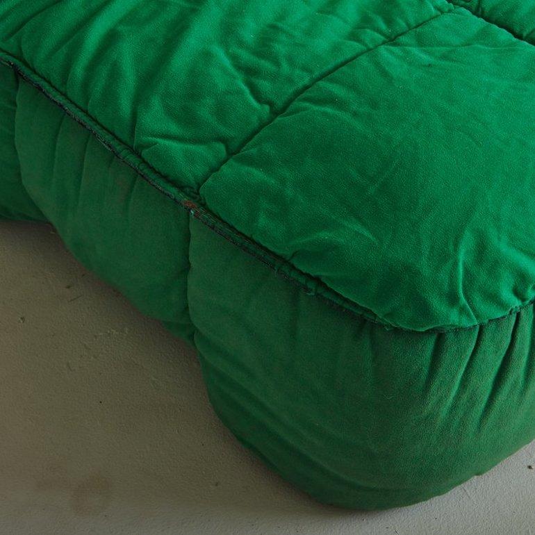 Green ‘Strips’ Sofa by Cini Boeri for Arflex, Italy, 1970s 3