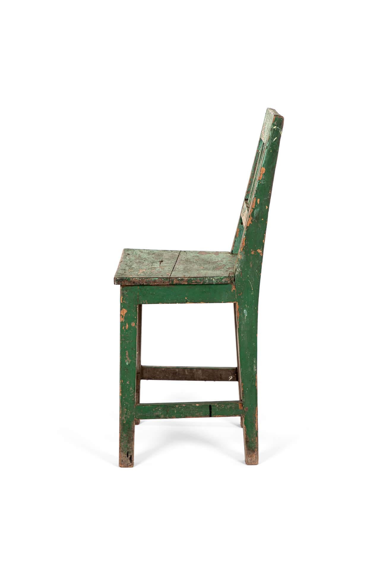 Silla auxiliar rústica sueca verde Sueco en venta