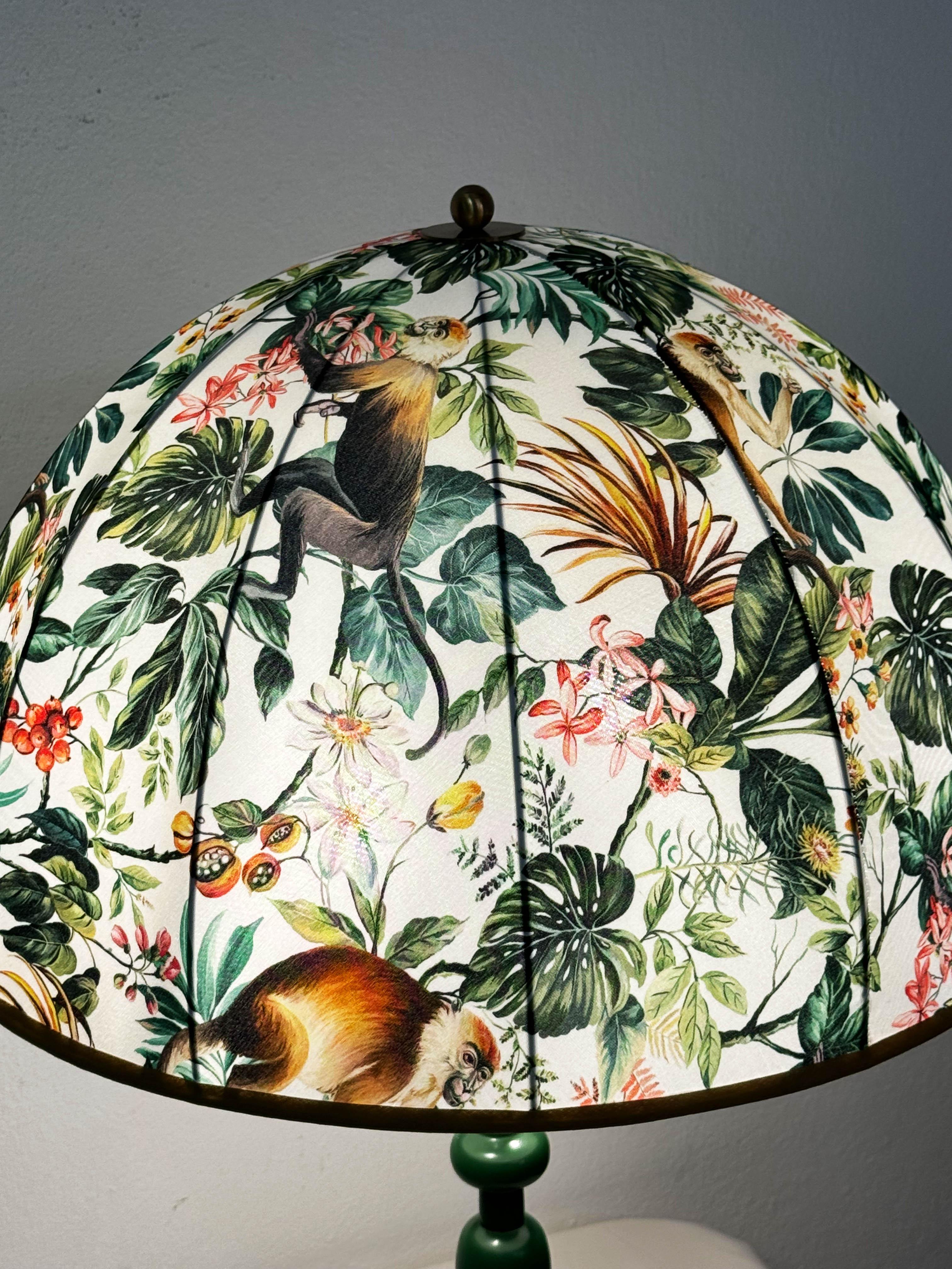 Green Table Lamp 2563 by Josef Frank For Sale 2