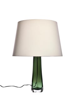 Green Table Lamp by Carl Fagerlund Orrefors, Sweden, 1960s
