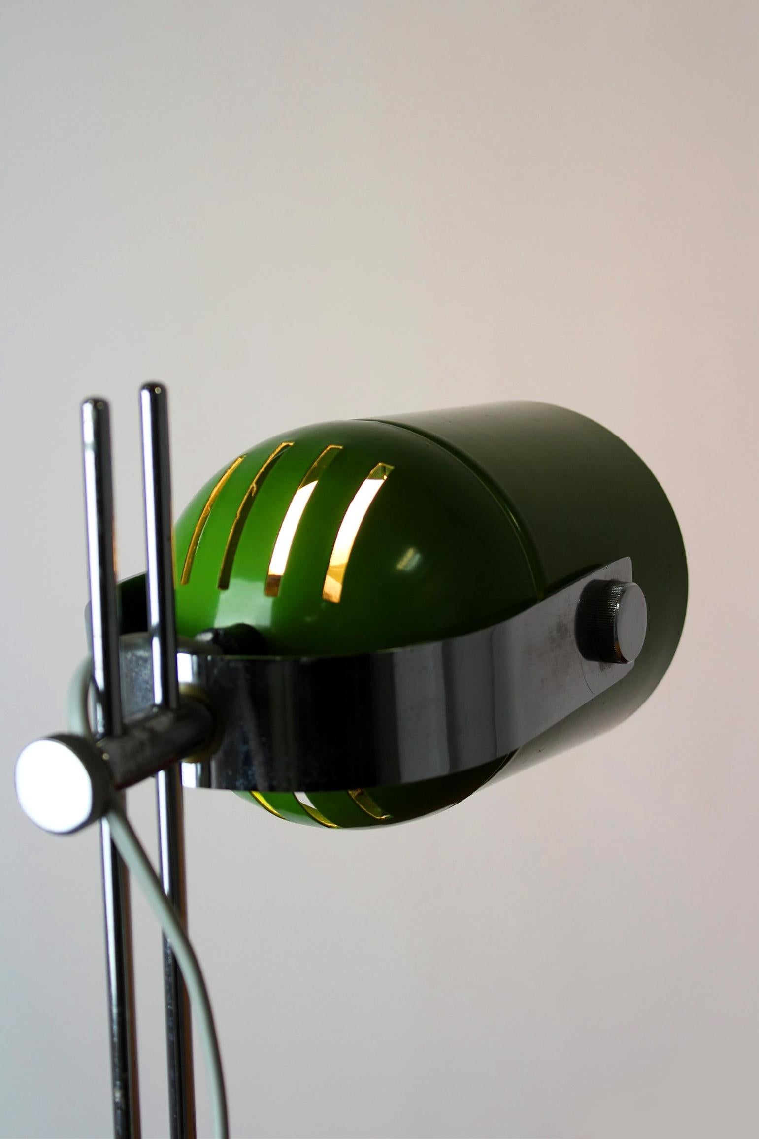 Green Table Lamp by Stanislav Indra, 1970s For Sale 11