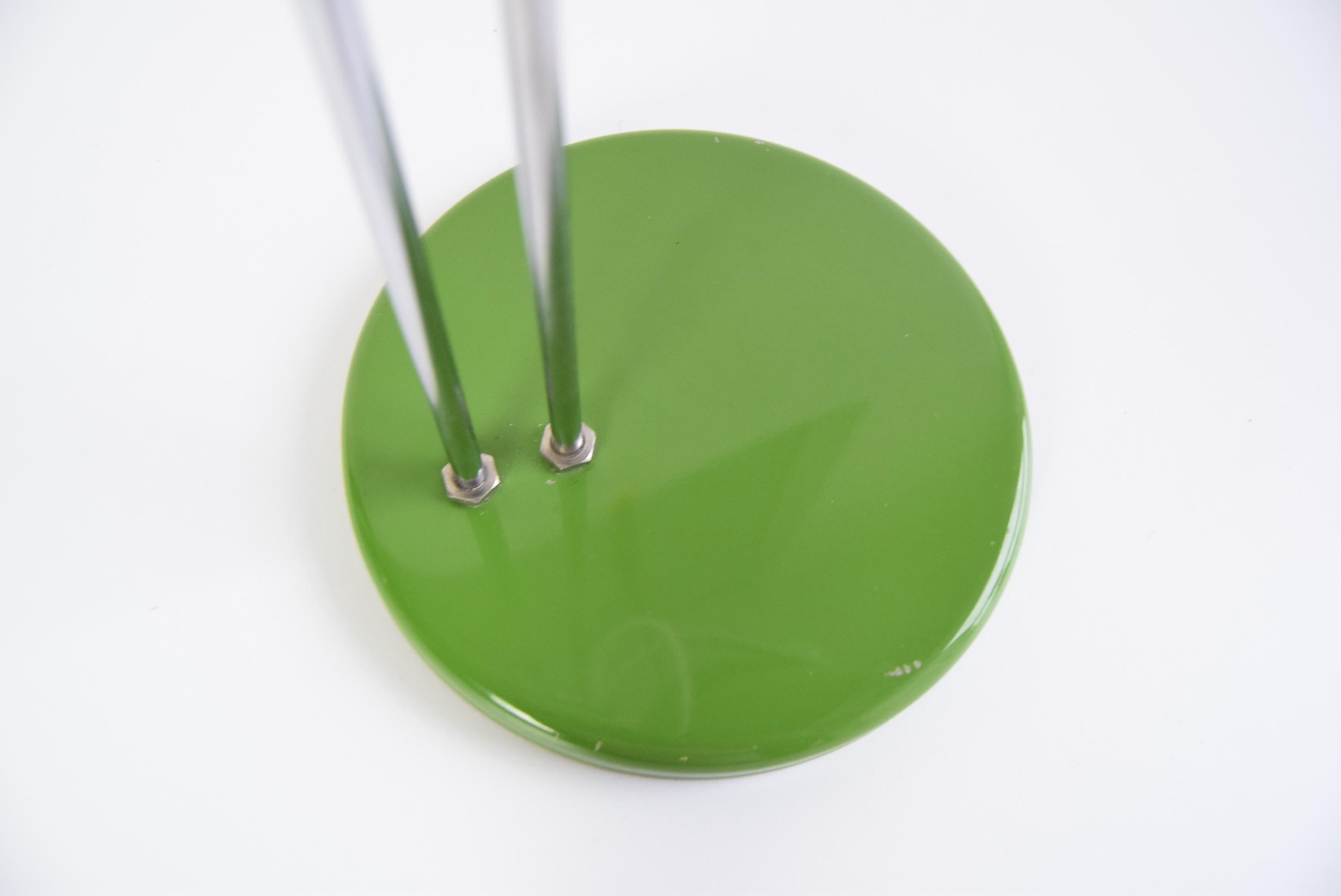 Green Table Lamp Combi Lux by Stanislav Indra, Czechoslovakia, 1970's. For Sale 9