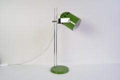 Green Table Lamp Combi Lux by Stanislav Indra, Czechoslovakia, 1970's.