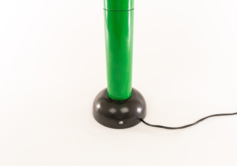 Late 20th Century Green Table Lamp Drive by Adalberto Dal Lago & Adam Thiani for Francesconi, 1970 For Sale