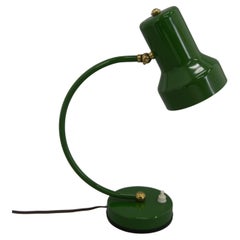 Green Table Lamp, Italy, 1990s