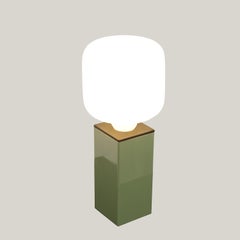 Green Table Lamp “Muta Lamp” by Octavio Asensio, Spain, 2025