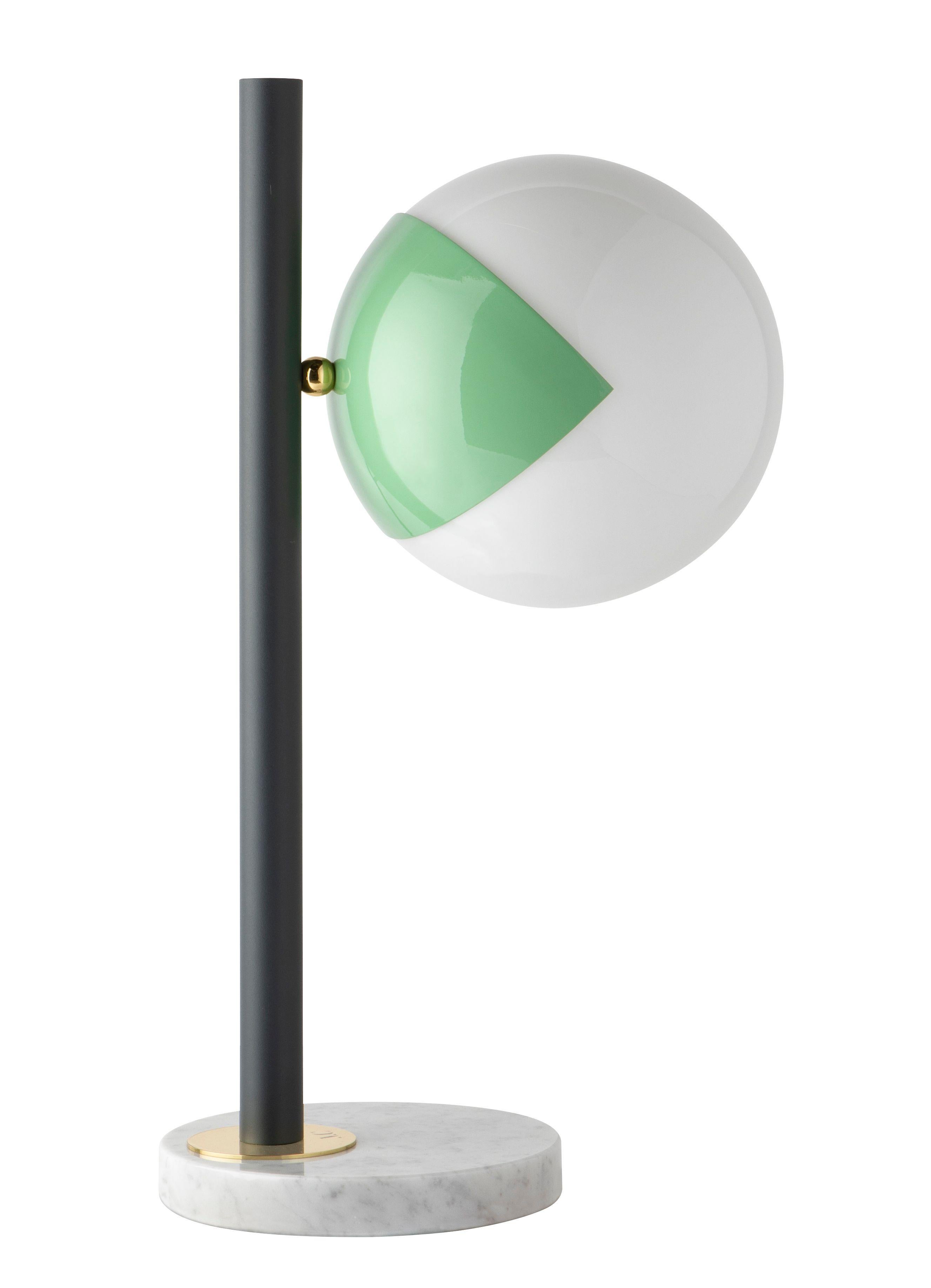Contemporary Green Table Lamp Pop-Up Dimmable by Magic Circus Editions For Sale