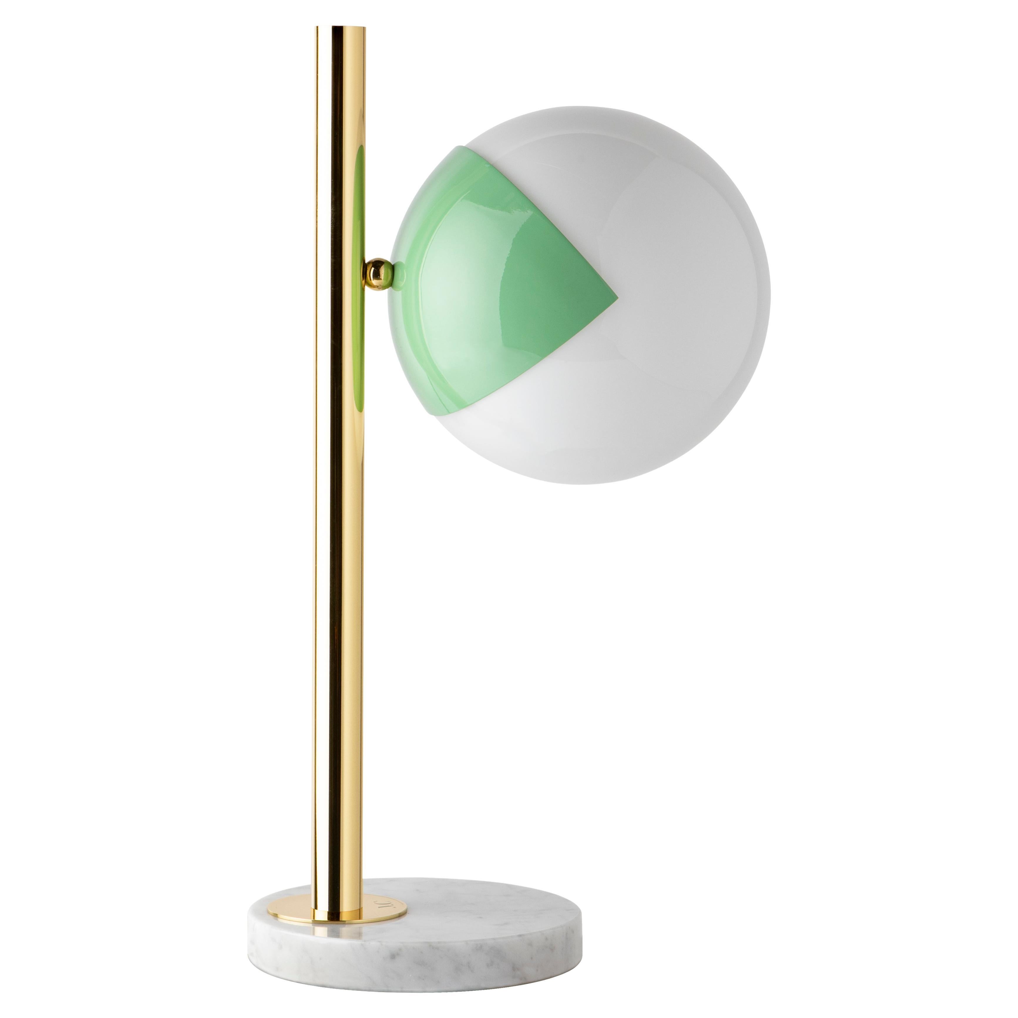 Grüne Tischlampe Pop-Up dimmbar von Magic Circus Editions im Angebot