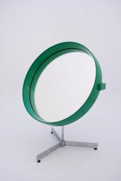 Green Table Mirror, Luxus, Uno & Östen Kristiansson, Vittsjö, Sweden 1960s