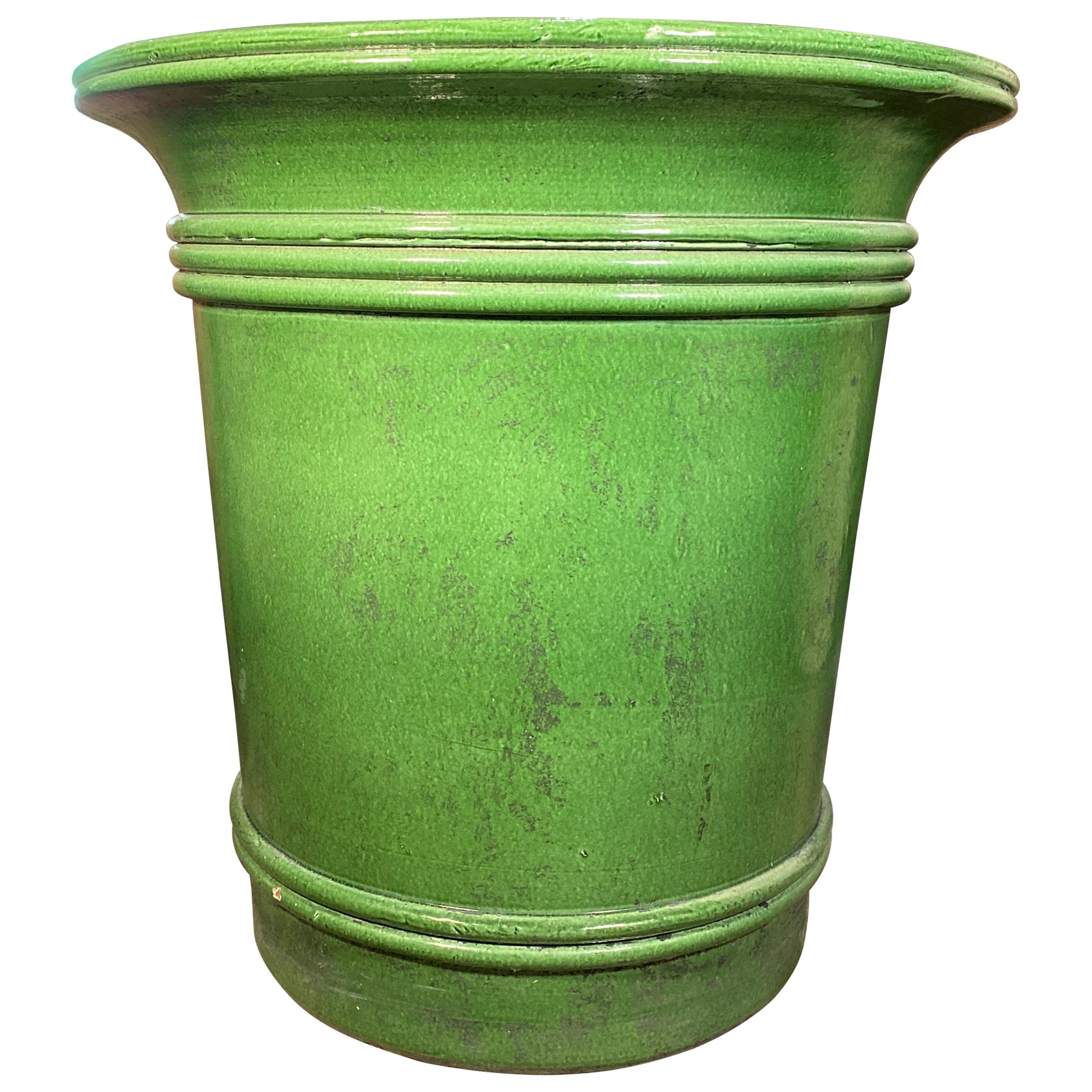 Green Terracotta Urn For Sale