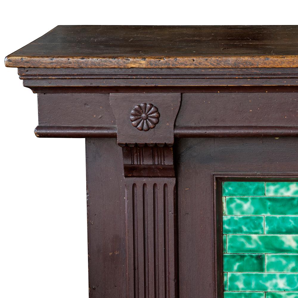 Green Tile Store Counter In Good Condition In Aurora, OR