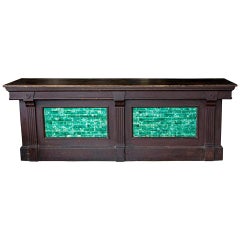 Green Tile Store Counter