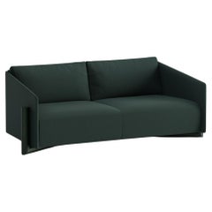 Grünes 3sitzer-Sofa aus Holz von Kann Design