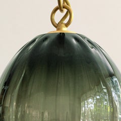 Green Tobalá Glass Pendant, Agave Collection