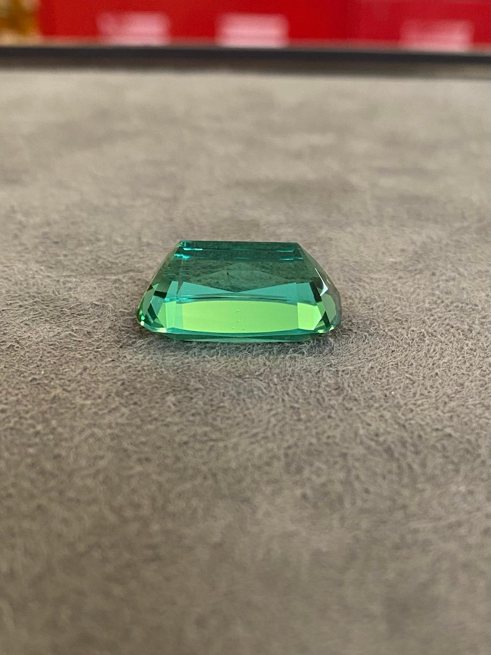 Women's or Men's Green Tourmaline 29.85ct For Sale