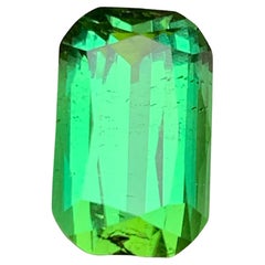 Green Tourmaline Natural Loose Gemstone 10 Ct Cushion Cut for Ring Pendant Jewel