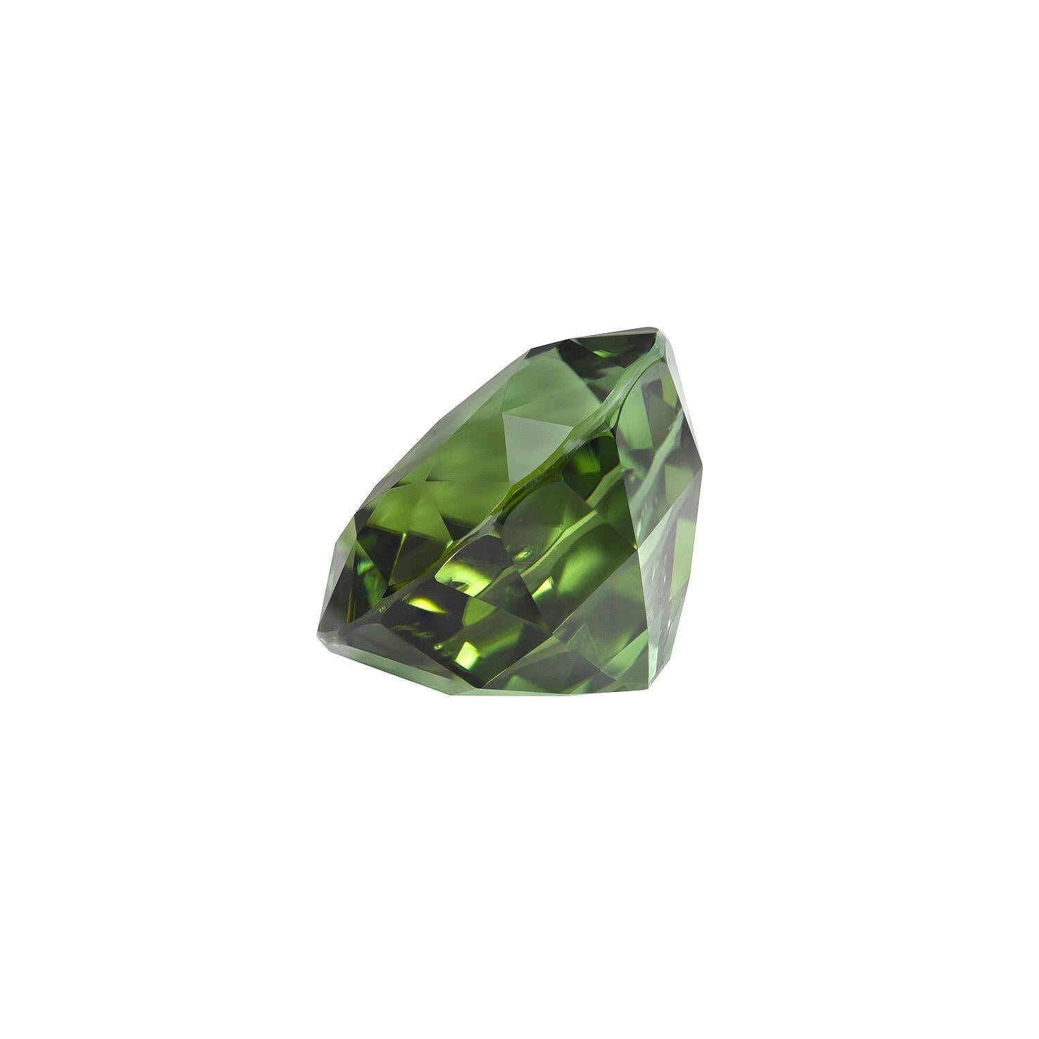 green tourmaline stone
