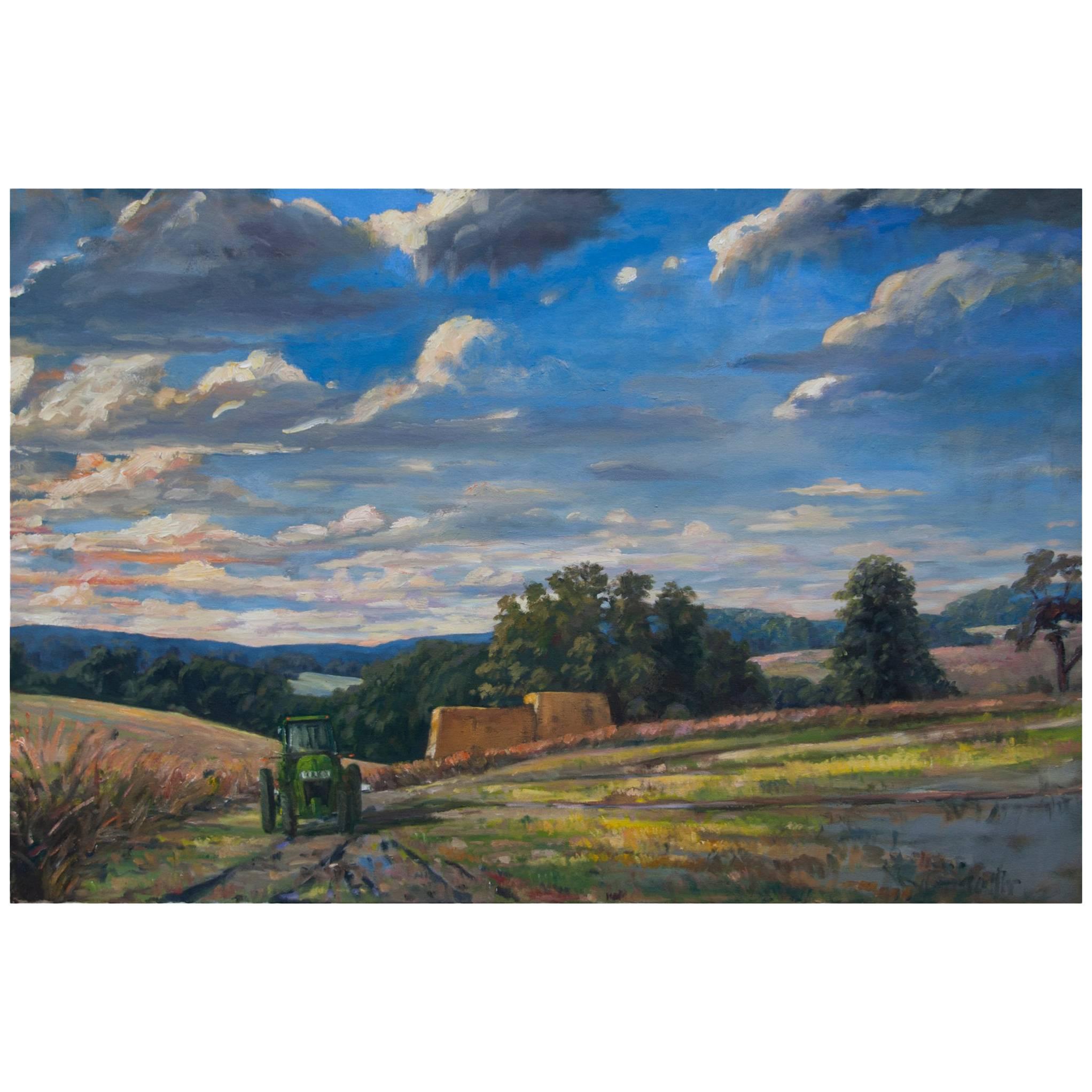 „“Grüner Tractor“ von Richard Chalfant