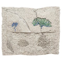 "Grüner Baum" Mosaik von Toyoharu Kii, 2023