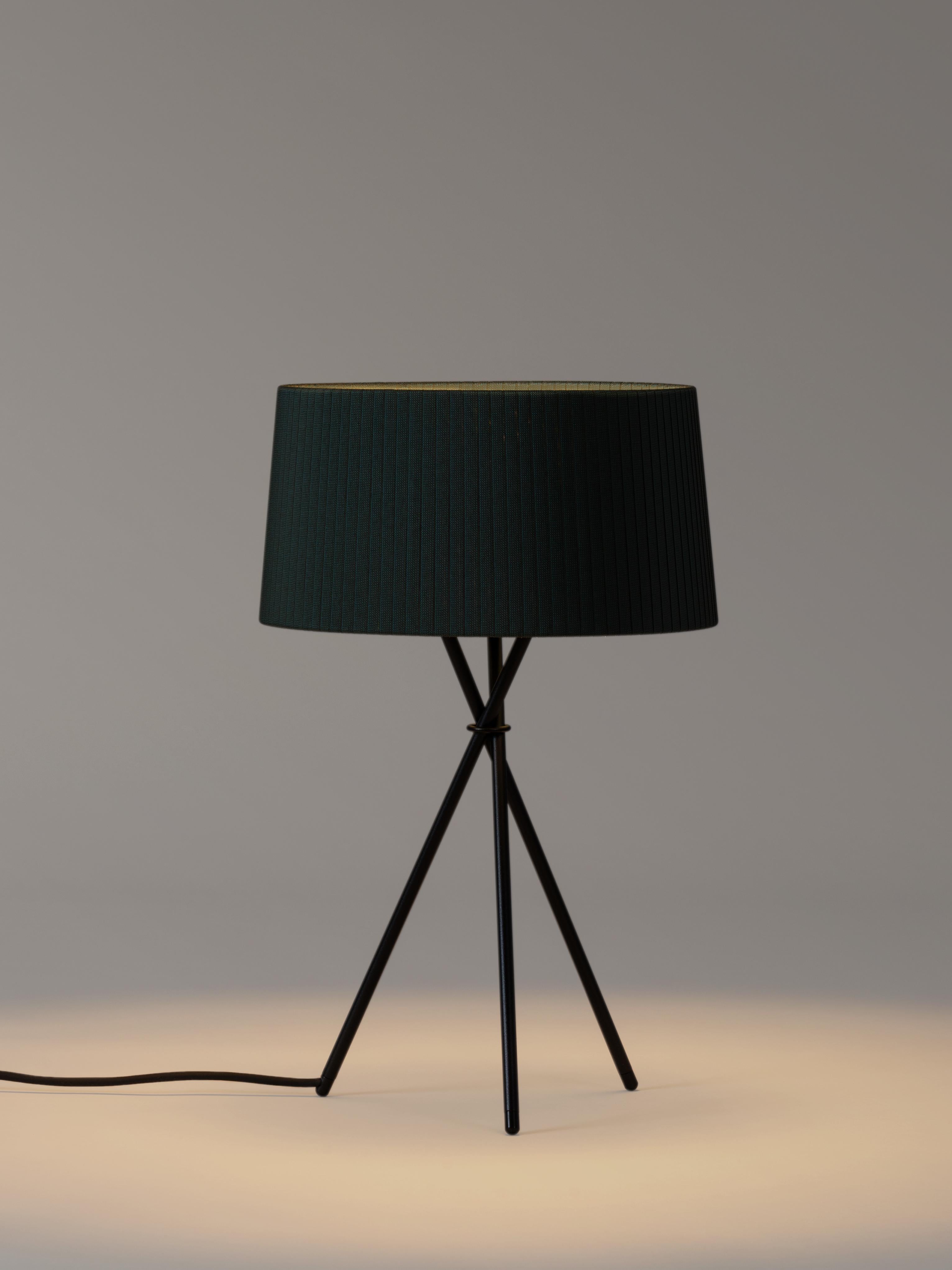 Moderne Lampe de table Trípode M3 verte par Santa & Cole en vente
