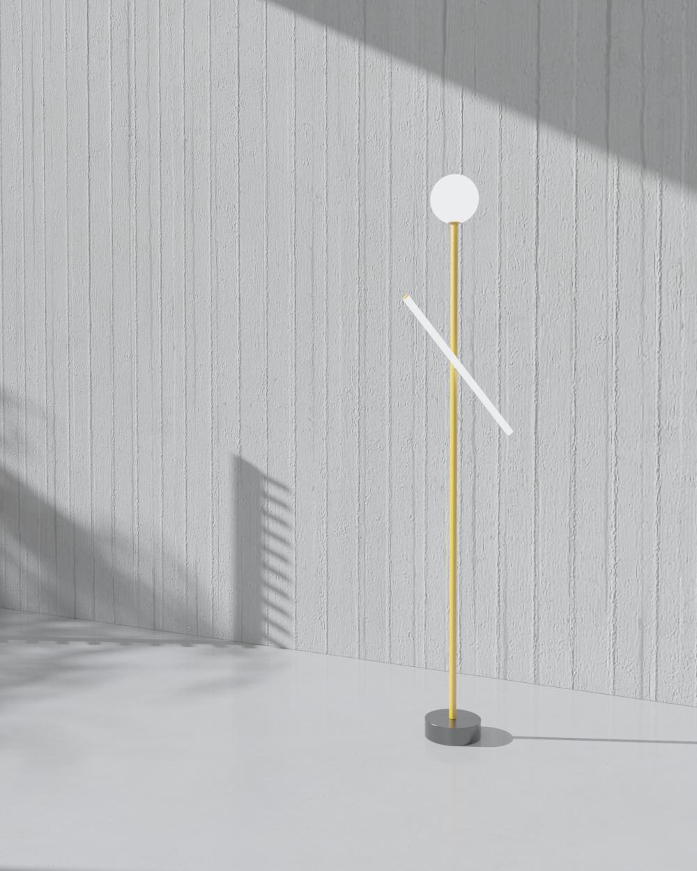 Allemand Lampadaire Greene & Greene Light de l'Atelier Areti en vente