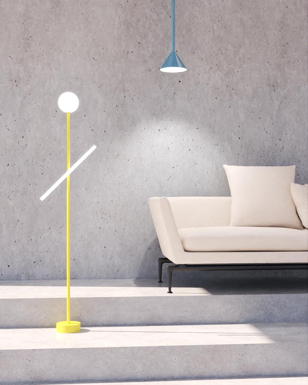 XXIe siècle et contemporain Lampadaire Greene & Greene Light de l'Atelier Areti en vente