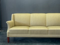Green Upholstered Sofa