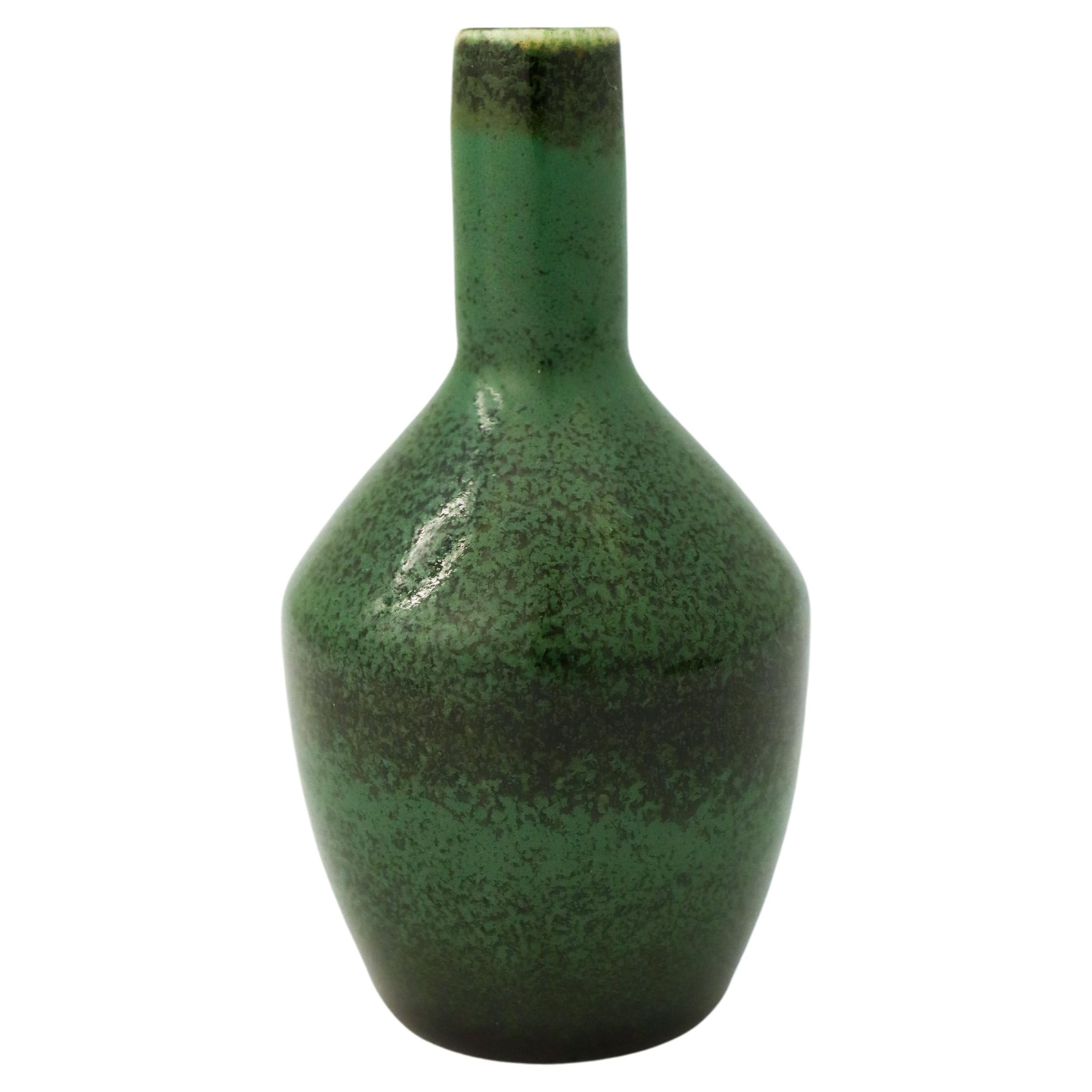 Green Vase - Carl-Harry Stålhane - Rörstrand - Mid 20th Century Modern