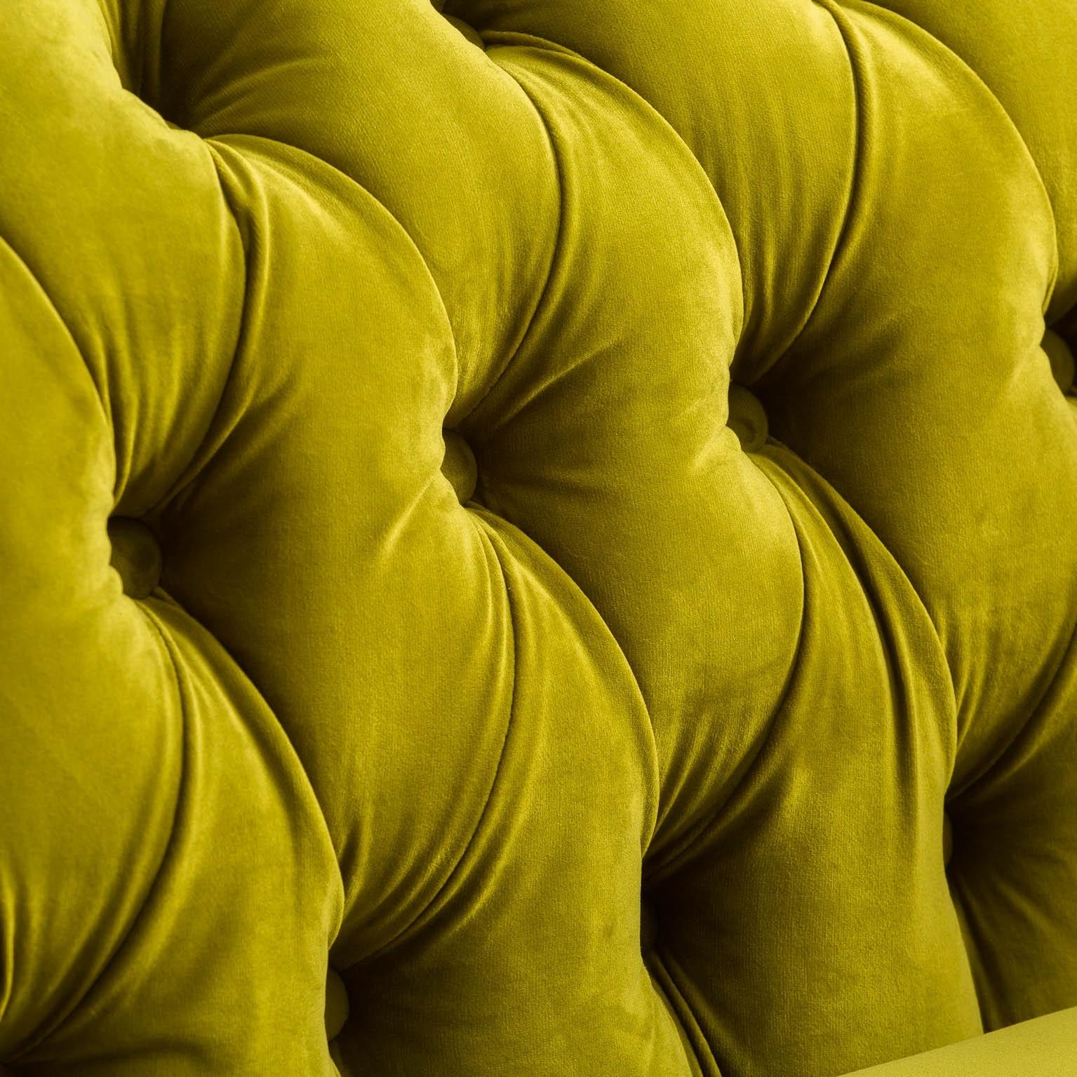 chesterfield green velvet sofa