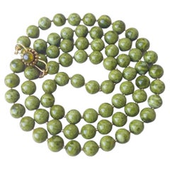 Green Vesuvianite Necklace